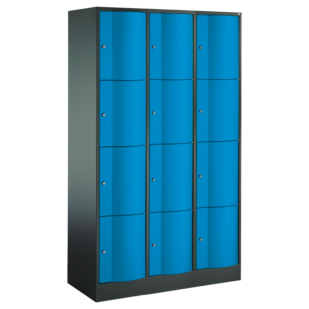 Großraum-Schließfachschrank, 3-reihig Großraum-Schließfachschrank, 3-reihig