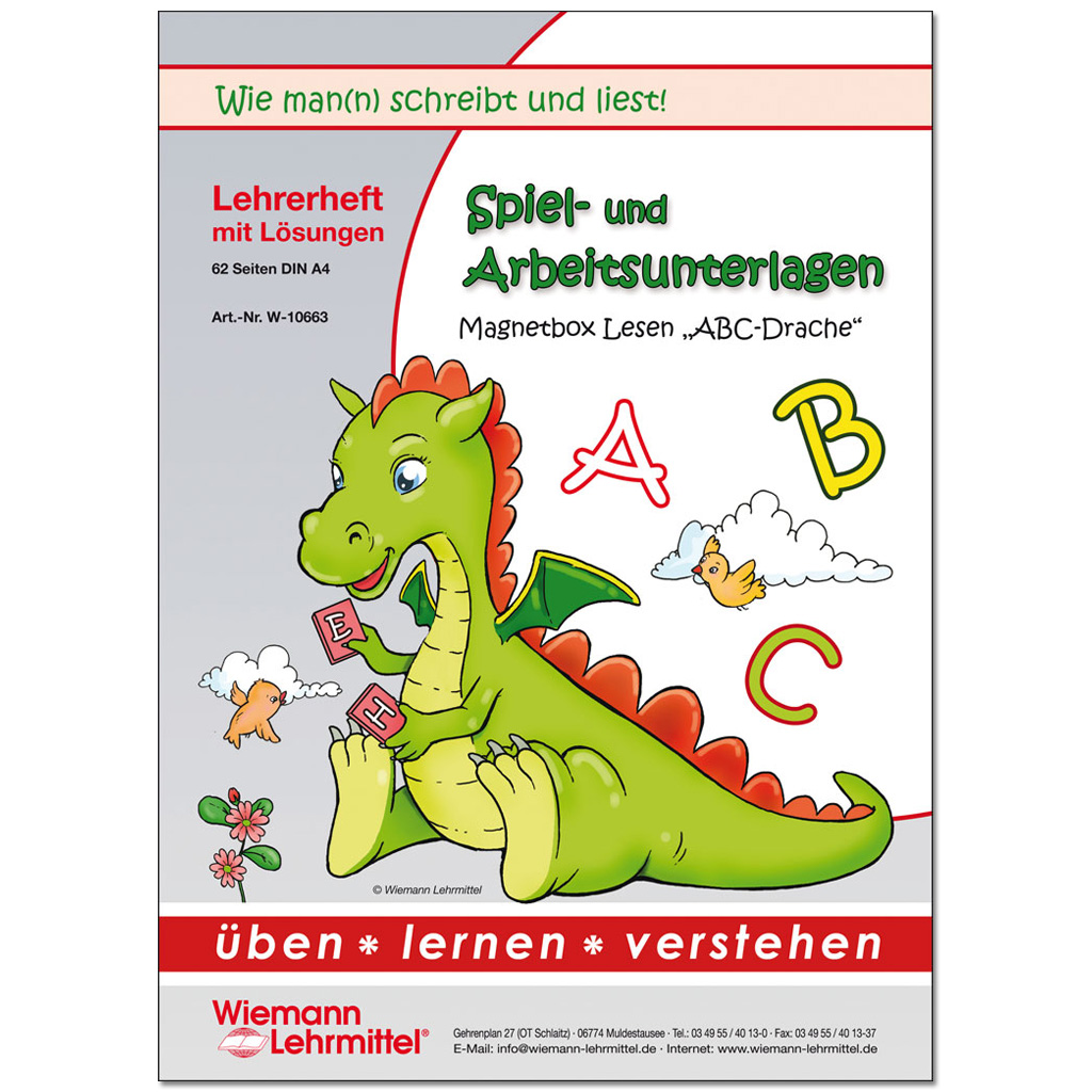 Spiel- und Arbeitsunterlagen „ABC-Drache“