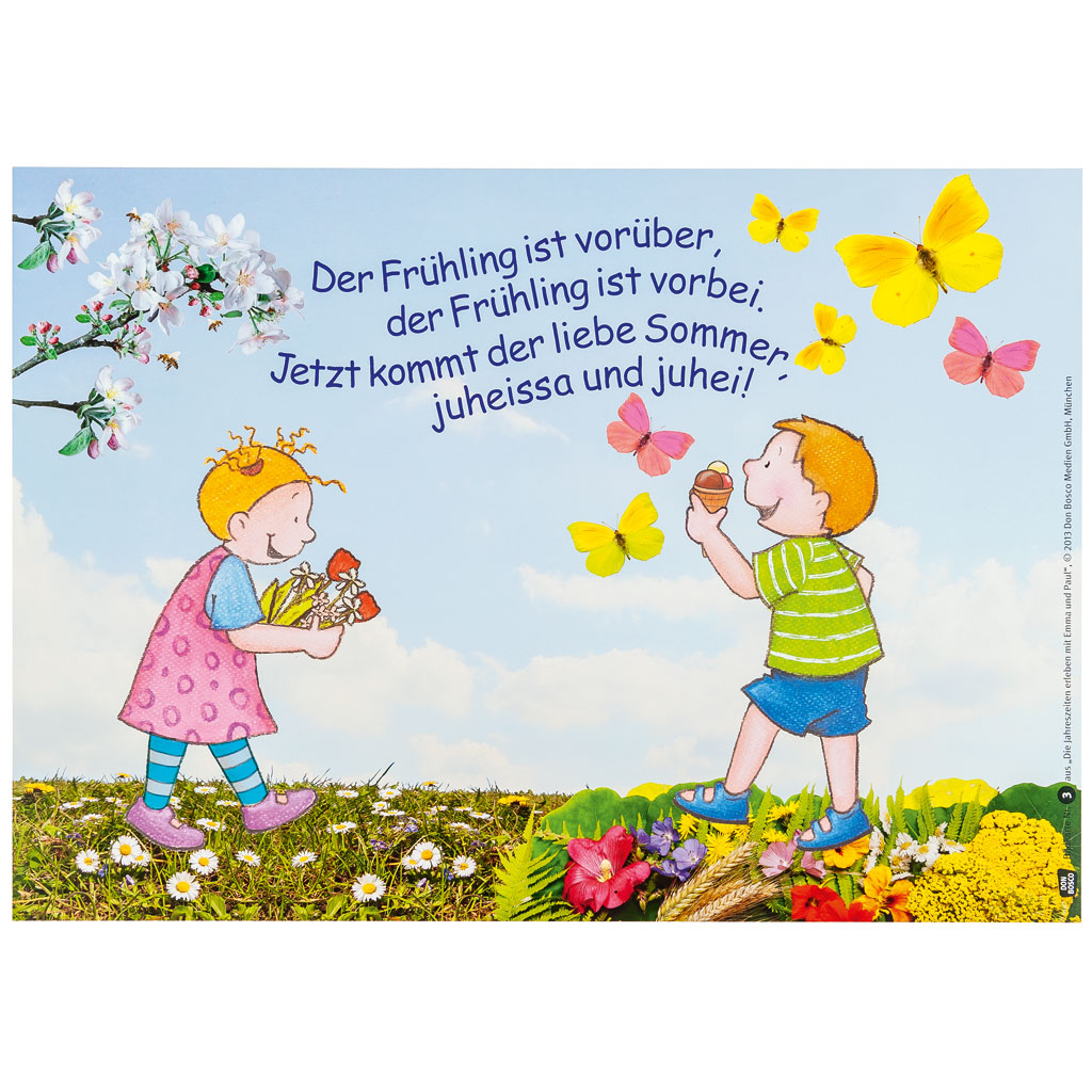 Kamishibai Die Jahreszeiten erleben mit Emma und Paul