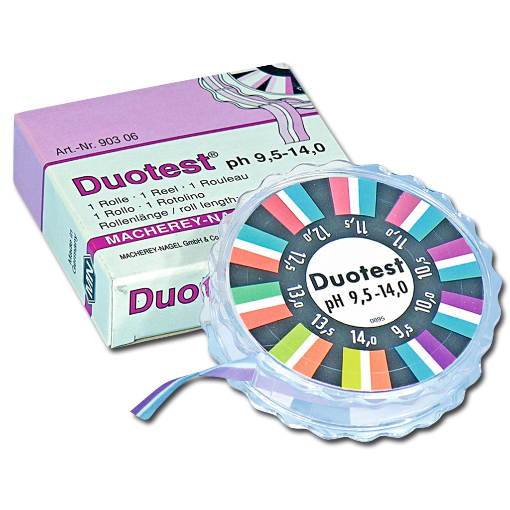W-50195 DUOTEST-Indikatorpapier pH-Meßbereich 9,5-14,0
