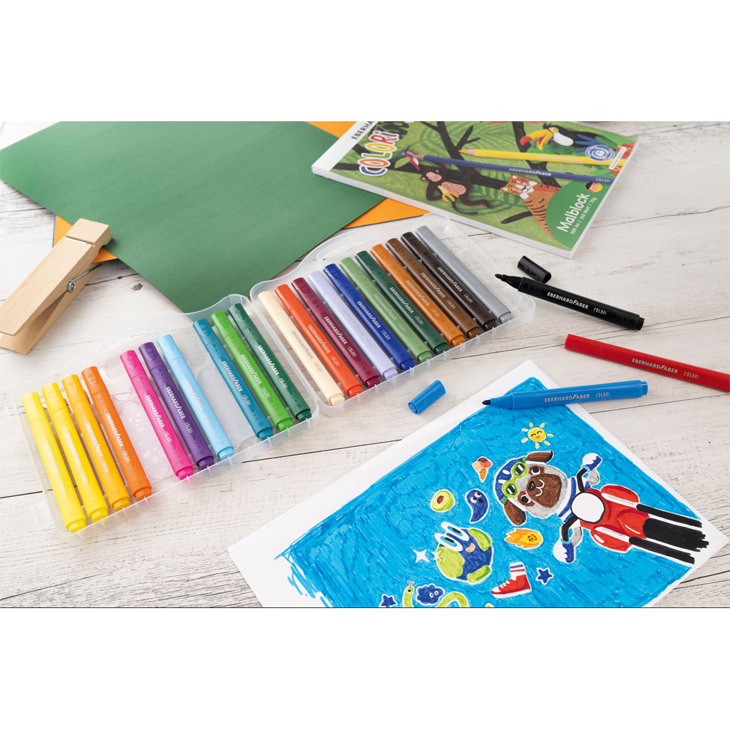 Eberhard Faber Dicke Filzstifte Colori Eberhard Faber Dicke Filzstifte Colori