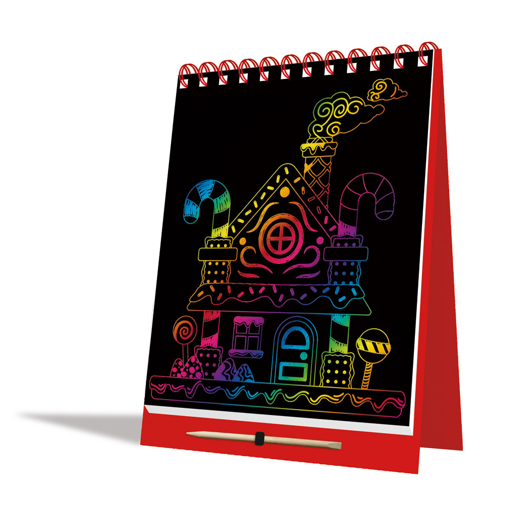 Magischer Kratzel-Adventskalender, inkl. Kratzstift-Bild Auf diesem Bild ist das Produkt mit der Art.Nr.: W-93614 zu sehen