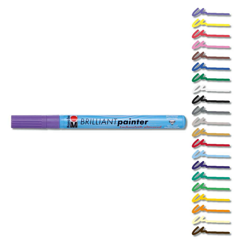 tempm98404-marabu-brilliant-painterSzj8vP5ZRX6Ul Marabu Brilliant Painter Lackmalstift, dünn, 1 Stück