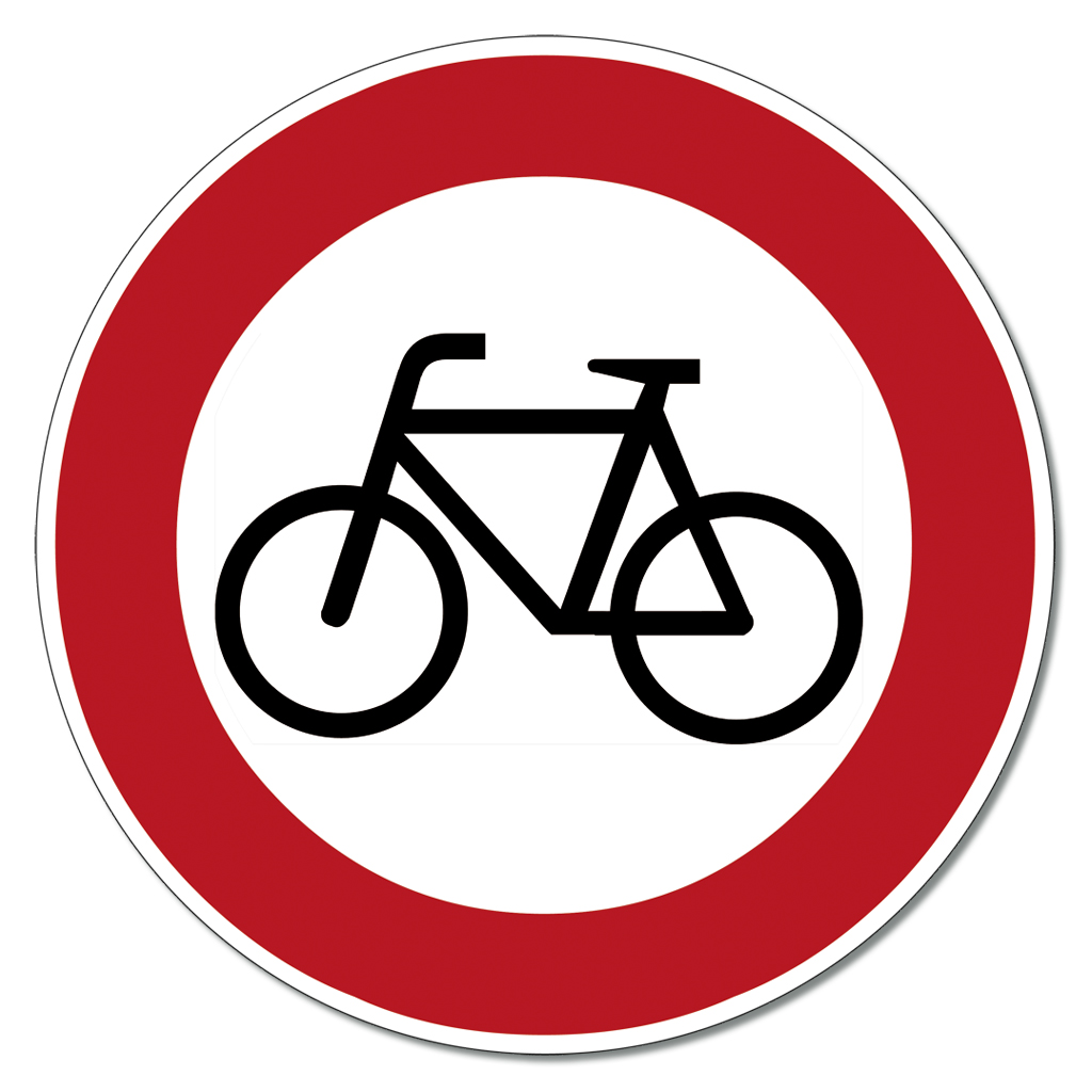 Großes Straßenverkehrsschild Nr. 254