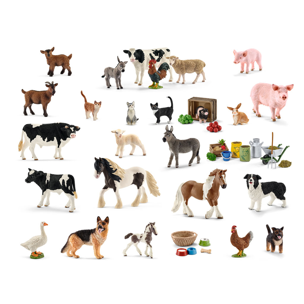 Schleich® Großes Bauernhofset-Bild Auf diesem Bild ist das Produkt mit der Art.Nr.: W-82196 zu sehen