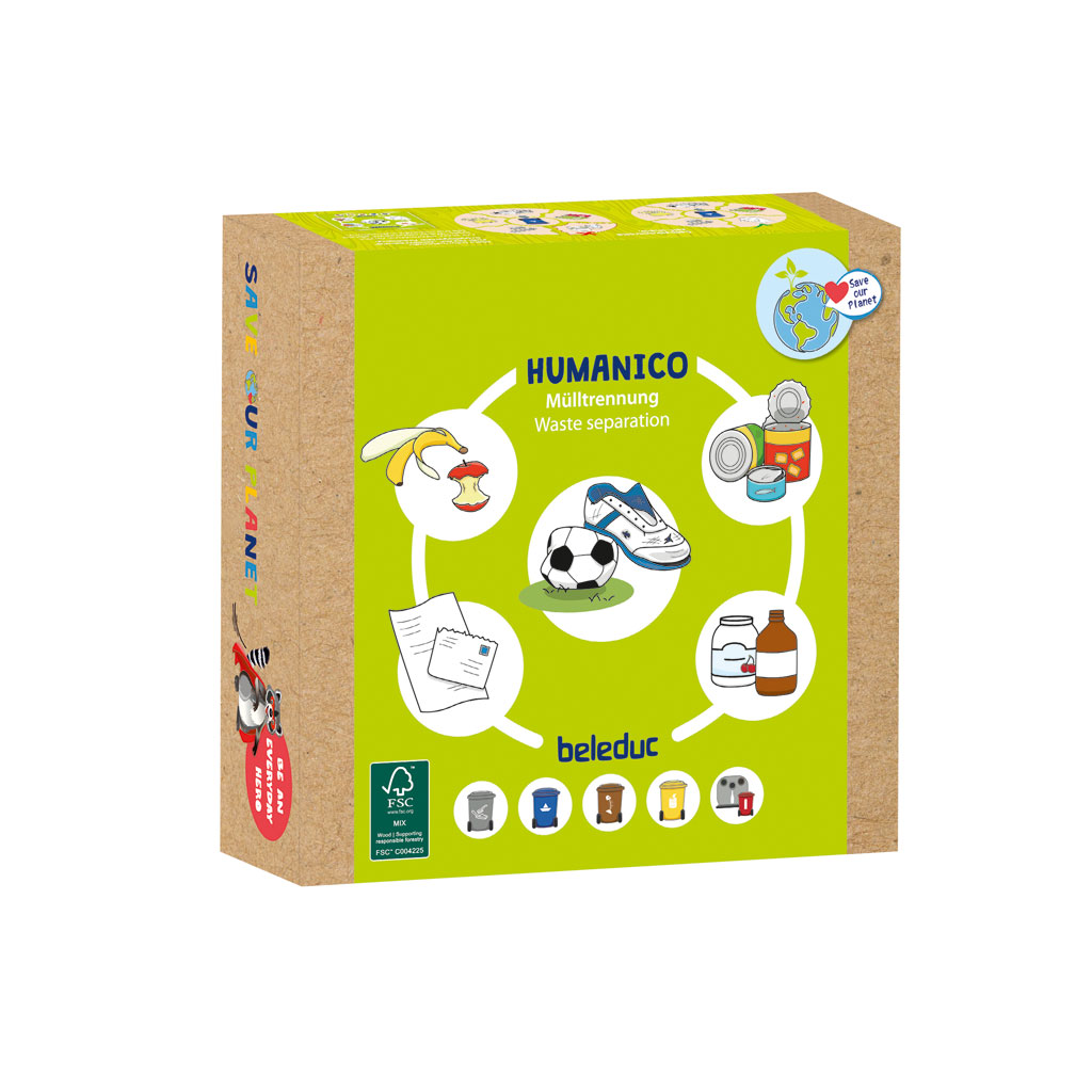Humanico Puzzle Mülltrennung Humanico Puzzle Mülltrennung