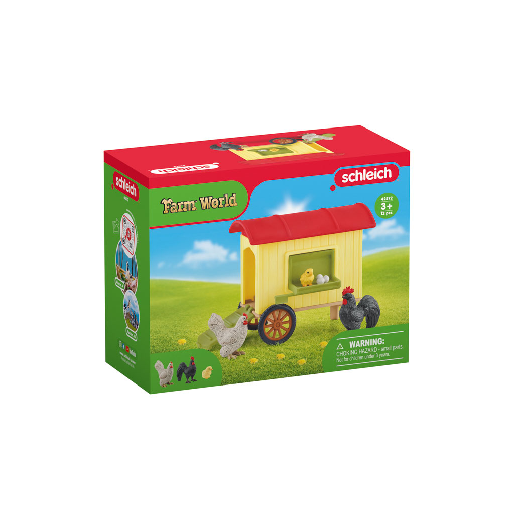 Schleich®  Hühnerstall-Bild Auf diesem Bild ist das Produkt mit der Art.Nr.: W-83543 zu sehen