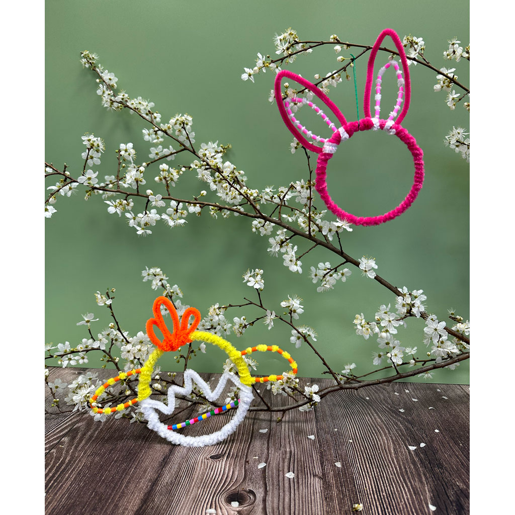 Chenille-Draht, 10 Stück in einer Farbe Chenille-Draht, 10 Stück in einer Farbe