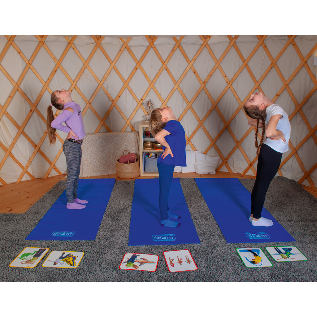 Yoga- und Gymnastikmatten im Klassenset, 10 Stück Yoga- und Gymnastikmatten im Klassenset, 10 Stück