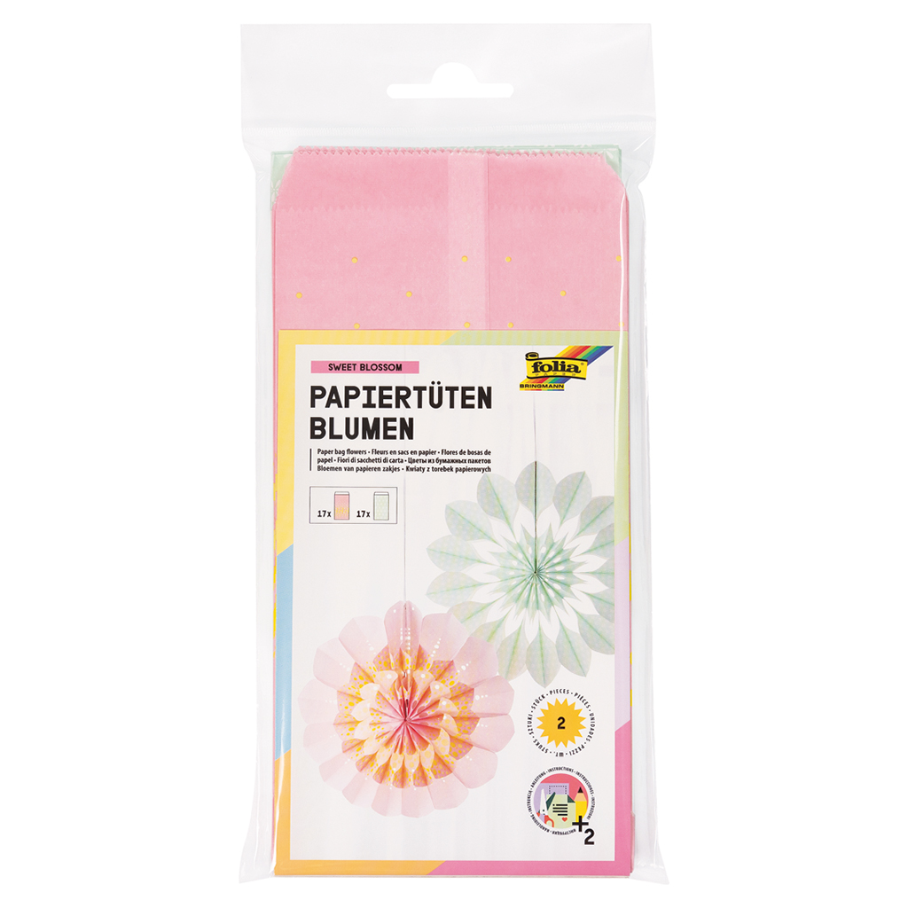Folia® Papiertüten-Blumen Sweet Blossom Folia® Papiertüten-Blumen Sweet Blossom