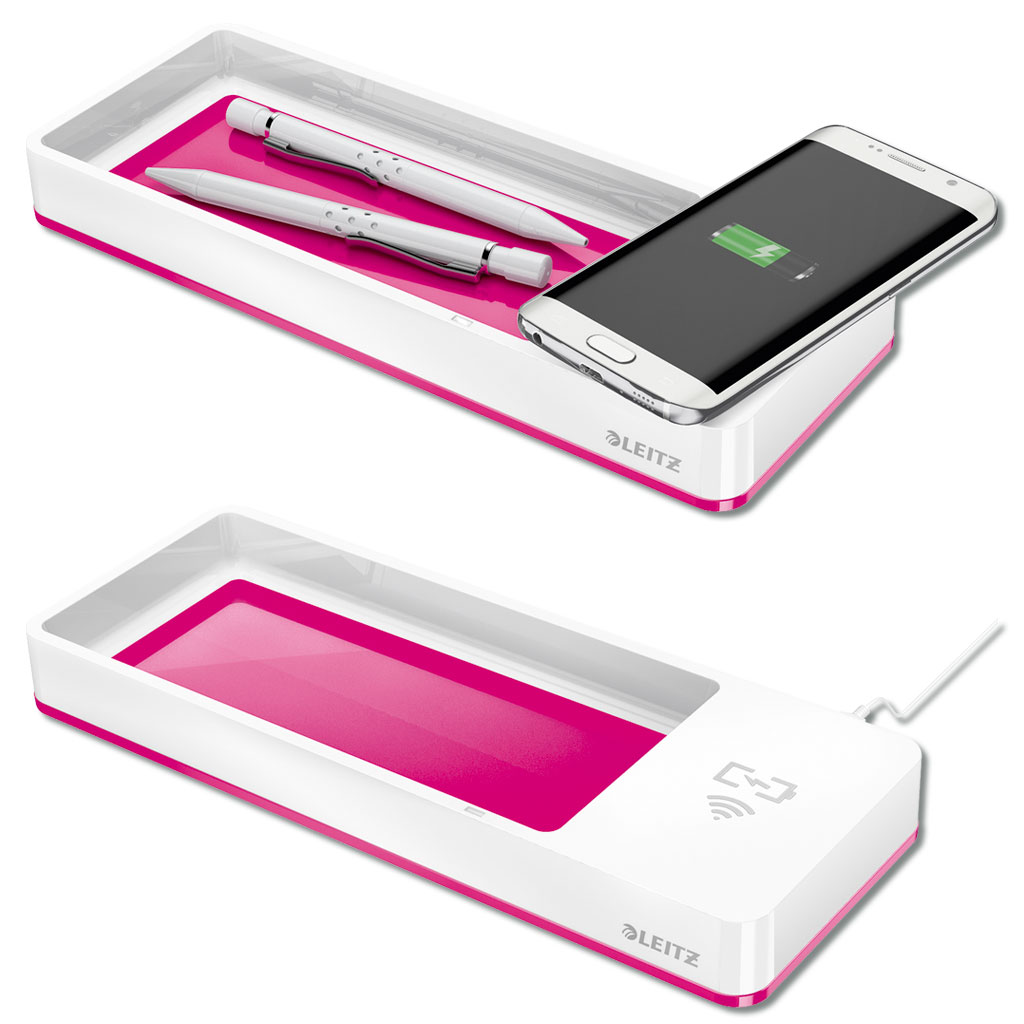 Stifteschale mit Induktionsladegerät