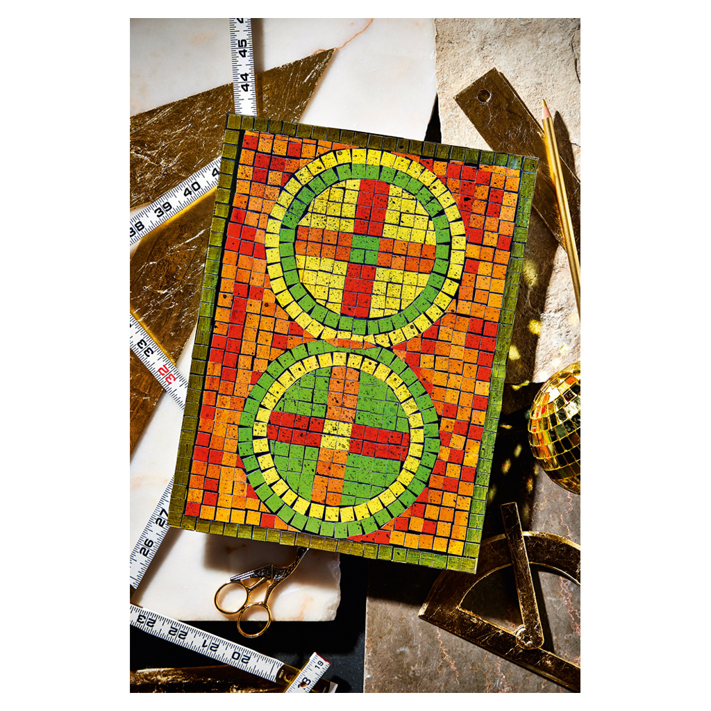 Mosaikquadrate, 10.000 Stück