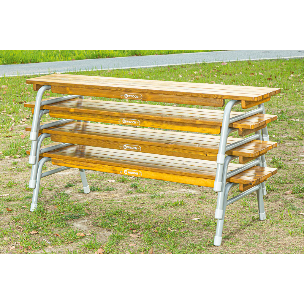 Outdoor-Bank 150 cm, stapelbar Outdoor-Bank 150 cm, stapelbar
