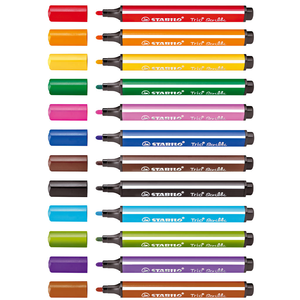 temp90580_cvwdHYdQjhM471 Stabilo® Trio Scribbi Fasermaler