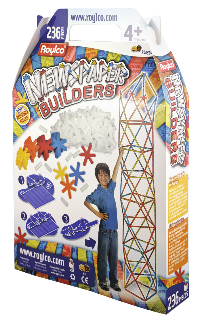 temp92103_zeitungspapier_konstruktionen_verpackungWooOaSKdedB1i Zeitungspapier-Konstruktionen, 36 Verbindungen, 200 Stabröhren