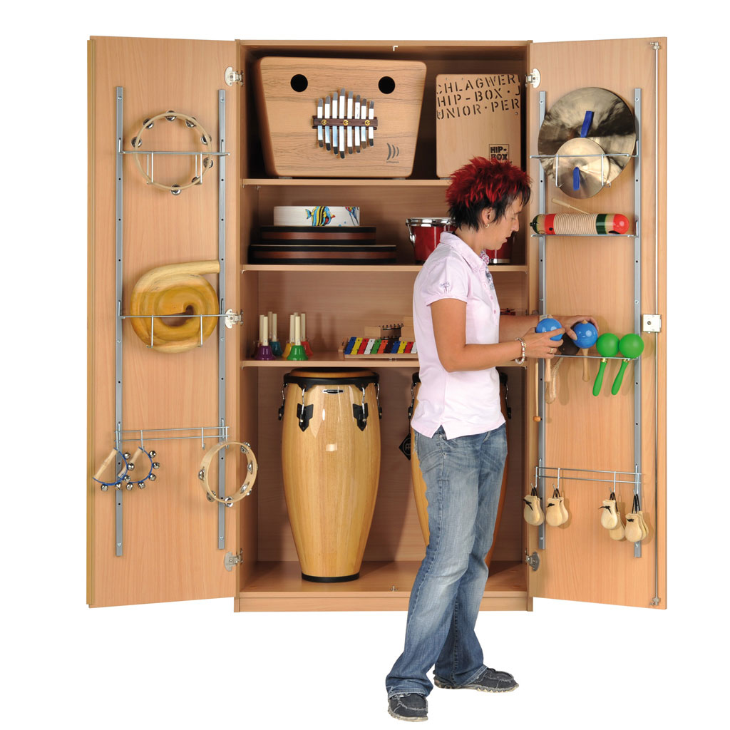 Modulus® Musikschrank mit 3 verstellbaren Böden