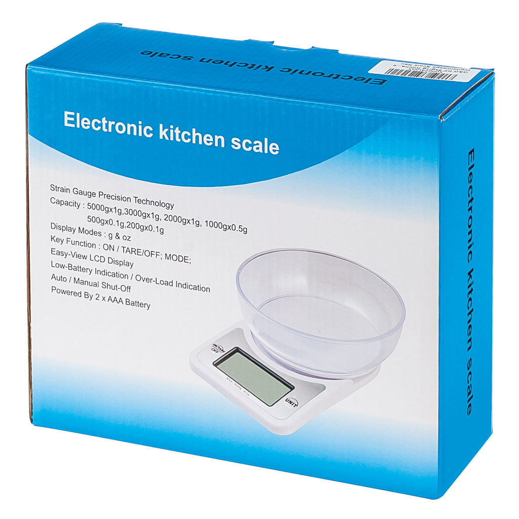 Digitale Küchenwaage bis 5 kg