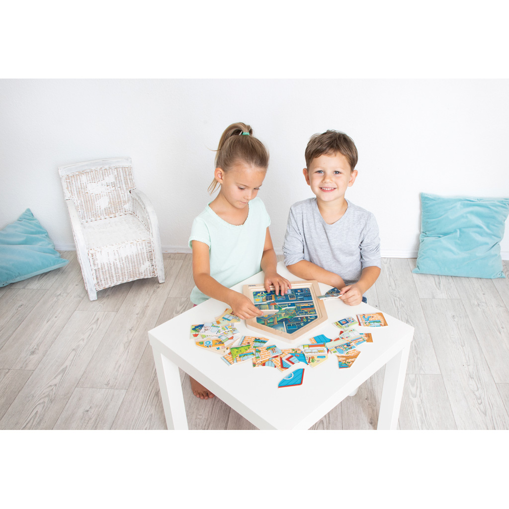 Lagenpuzzle "Zuhause"