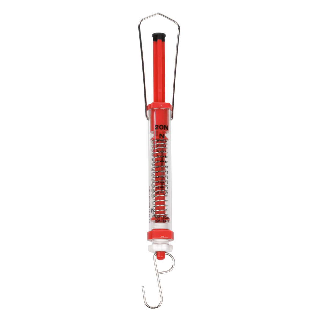 Zug- und Druckkraftmesser, farbkodiert