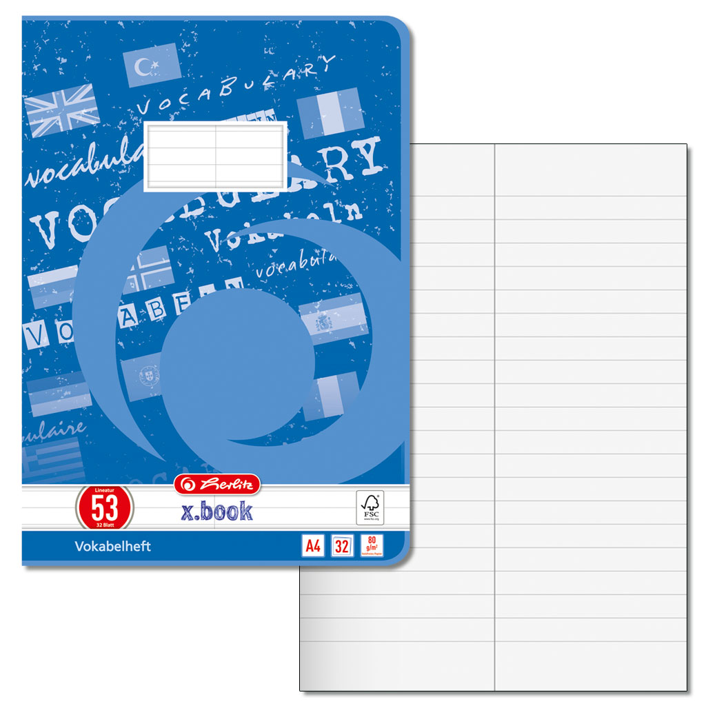 Herlitz® Vokabelheft