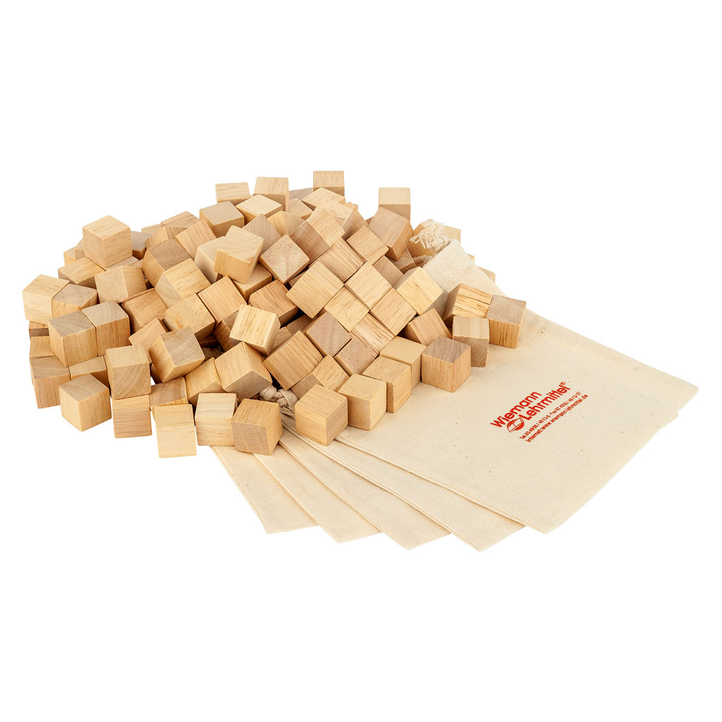 Soma-Würfel Bausatz, inkl. Anleitung und 5 Stoffsäckchen, naturfarben Soma-Würfel Bausatz, inkl. Anleitung und 5 Stoffsäckchen, naturfarben