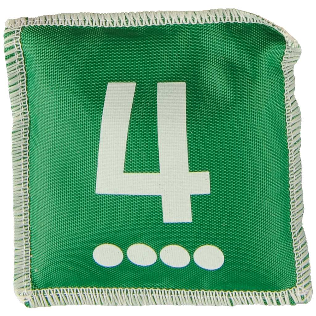 Bohnensäckchen Zahlen 1–10