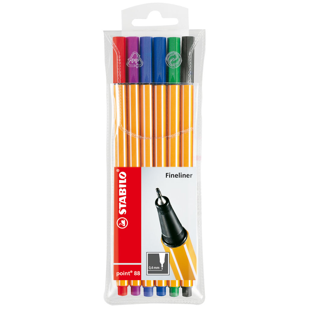 temp90584VbAtLooi5rLX1 Stabilo® Point 88 Fineliner - DIE NR. 1
