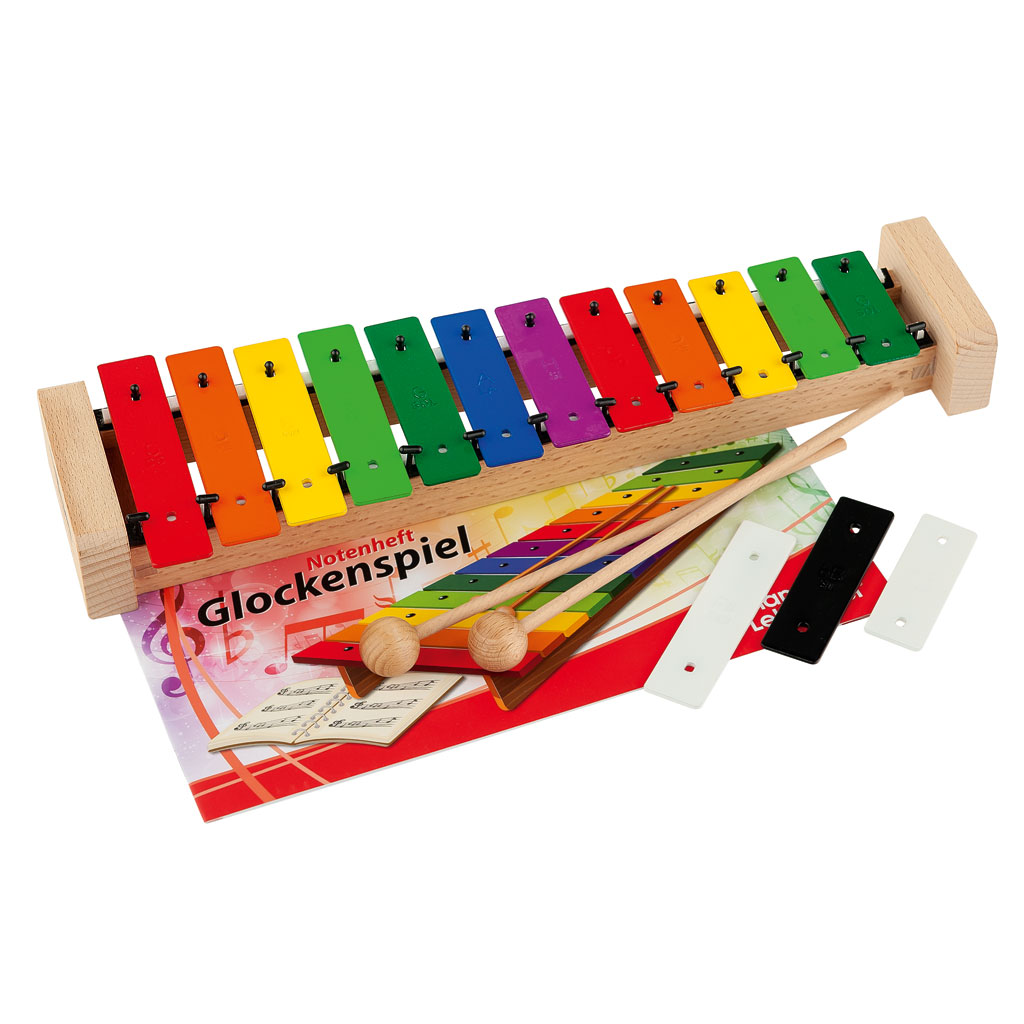TrellaTon® Schüler-Glockenspiel Sopran-Metallophon, bunt-Bild Auf diesem Bild ist das Produkt mit der Art.Nr.: W-11571 zu sehen