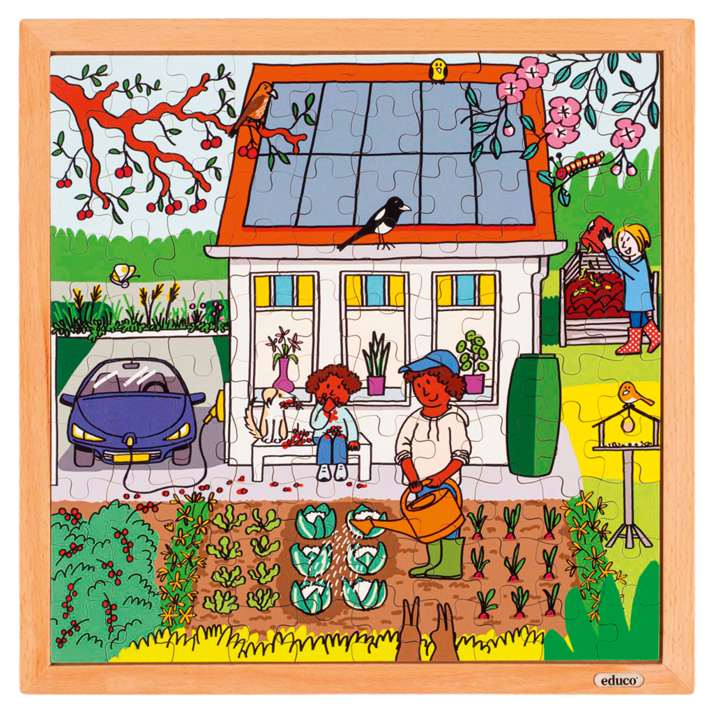 Educo® Natur- und Klimapuzzle