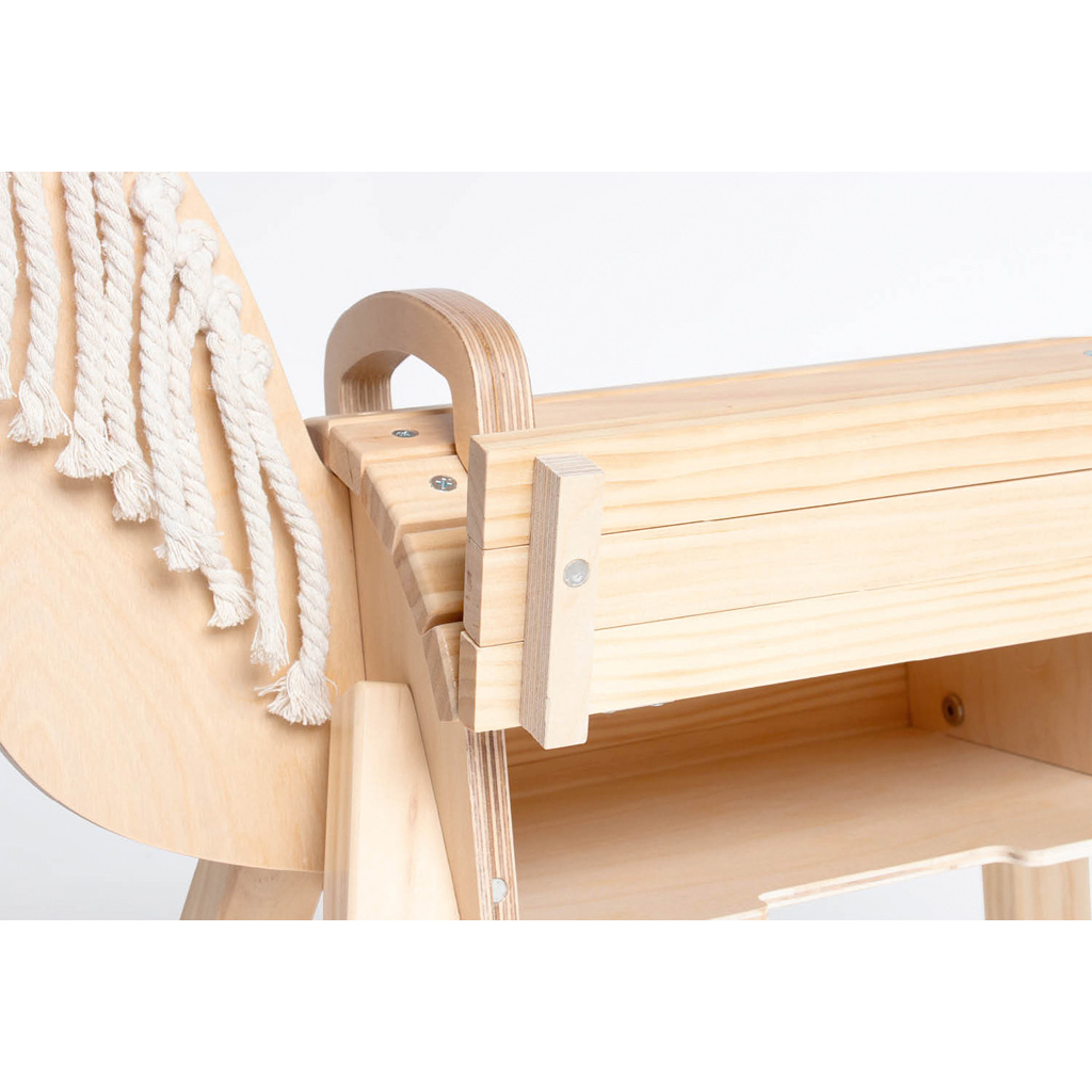 Kleines Holzpferd Nelli