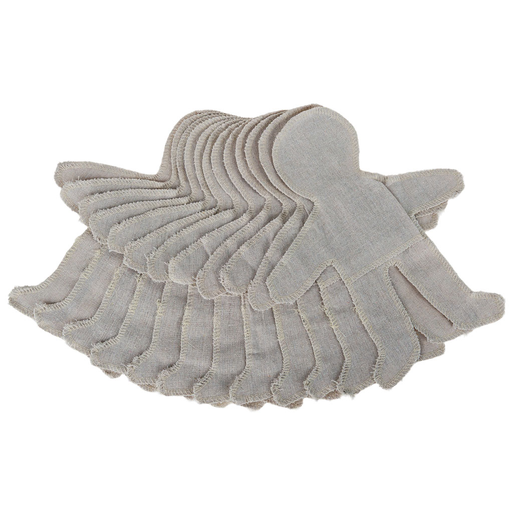 Blanko-Puppe aus Stoff, 12 Stück