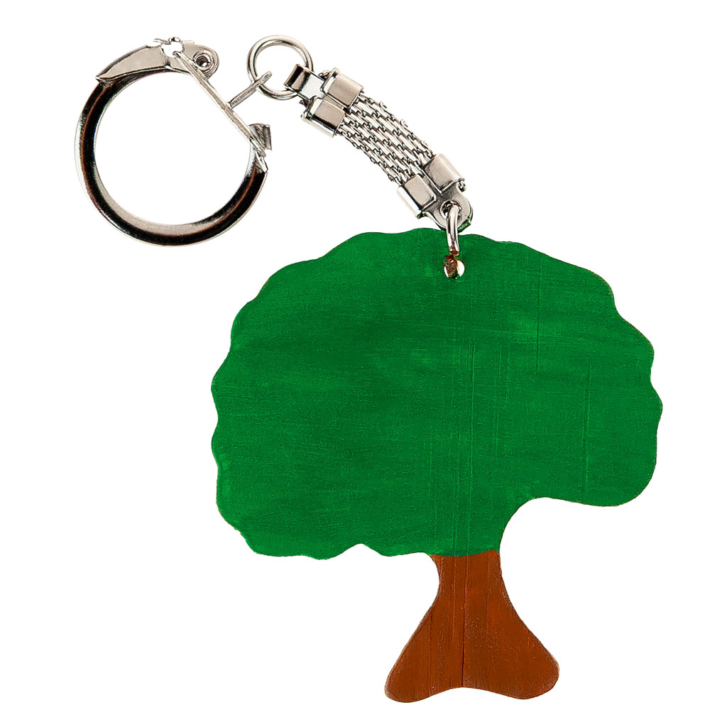 Schlüsselanhänger aus Holz, blanko, 10 Motive