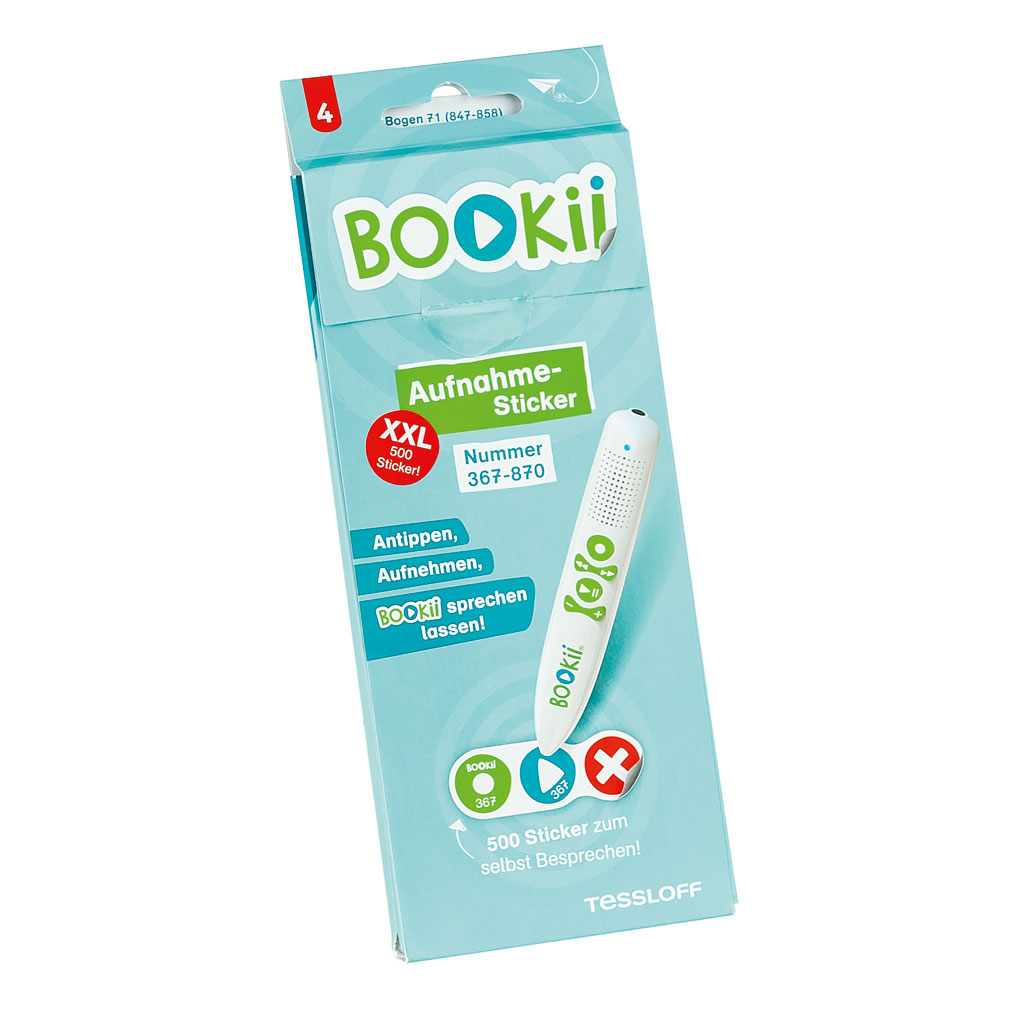 BOOKii® Aufnahmesticker