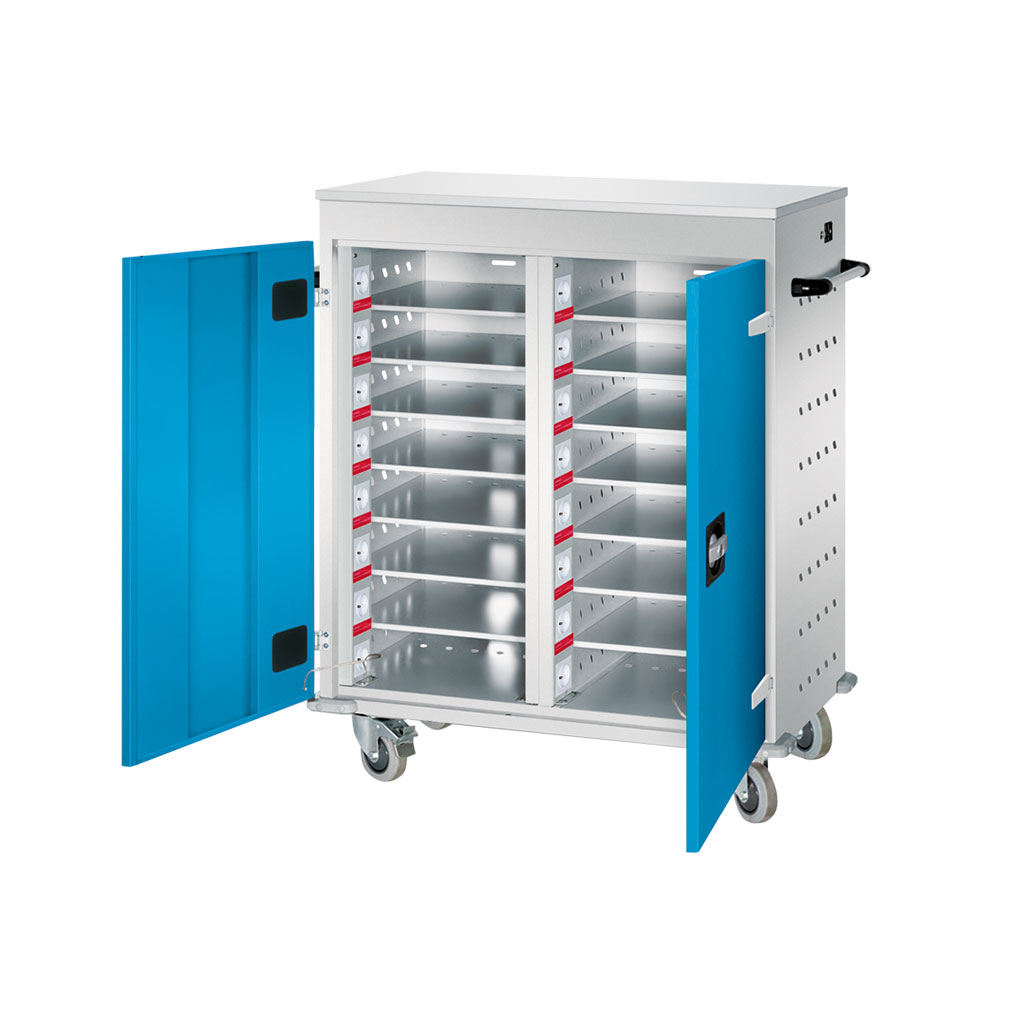 Laptopwagen LFW 16RS-Bild Auf diesem Bild ist das Produkt mit der Art.Nr.: M-45172 zu sehen