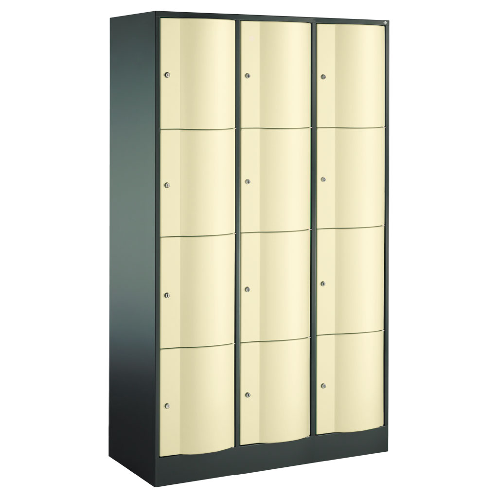 Großraum-Schließfachschrank, 3-reihig Großraum-Schließfachschrank, 3-reihig