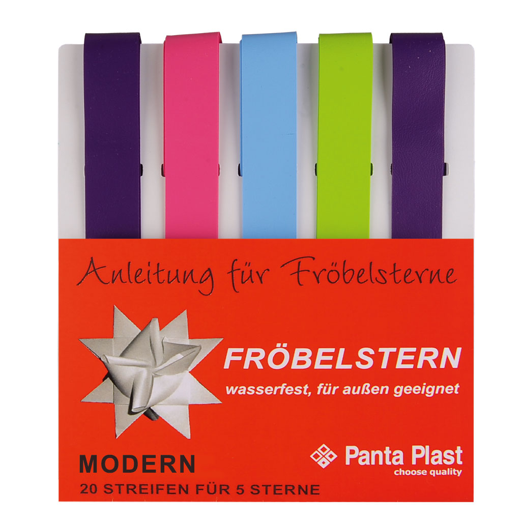 Fröbelsterne Outdoor, 5 Sterne