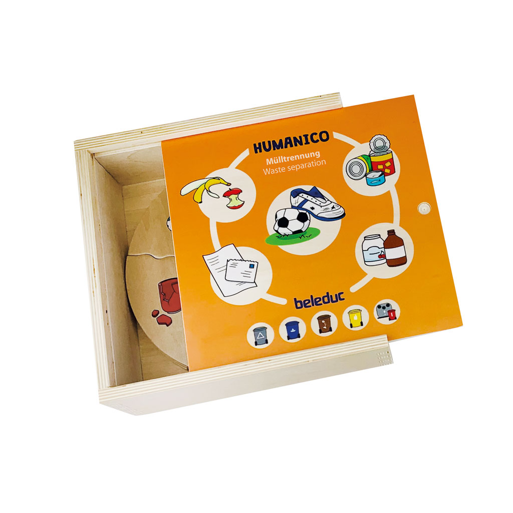 Humanico Puzzle Mülltrennung Humanico Puzzle Mülltrennung