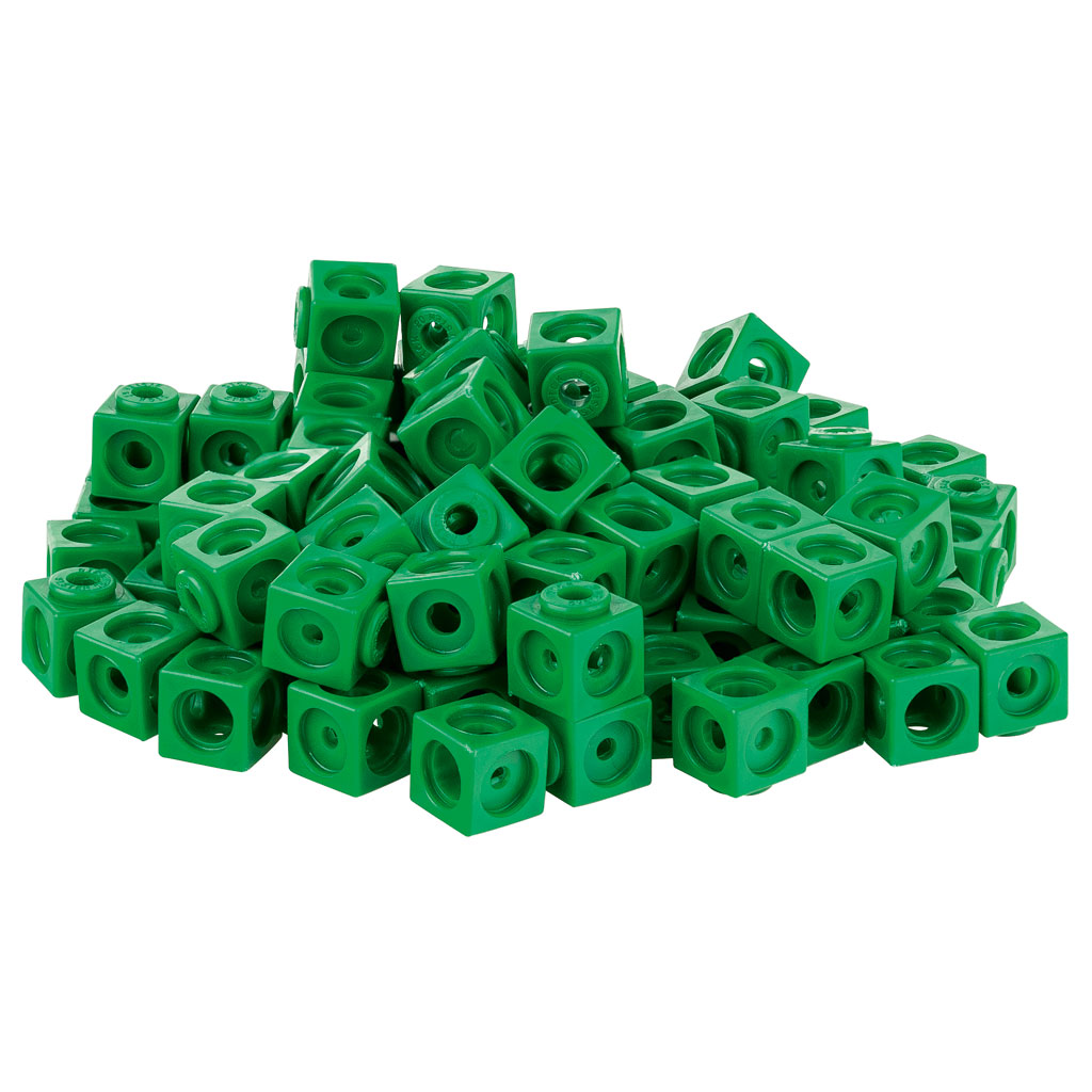 Steckwürfel, 100 Stück Steckwürfel, 100 Stück