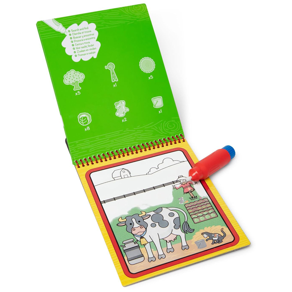 Melissa & Doug Wassermalbuch Bauernhof