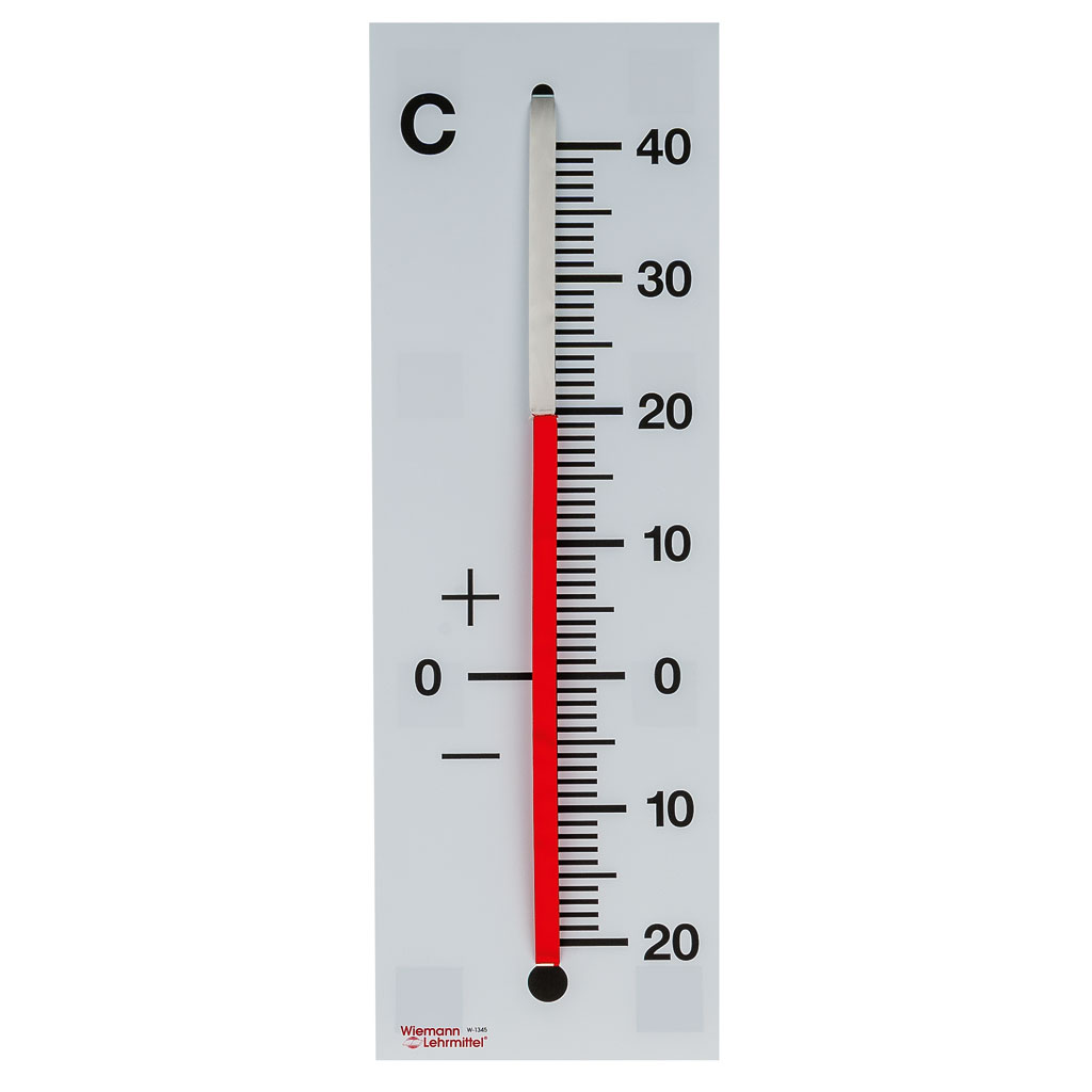 Demonstrations-Thermometer aus Kunststoff
