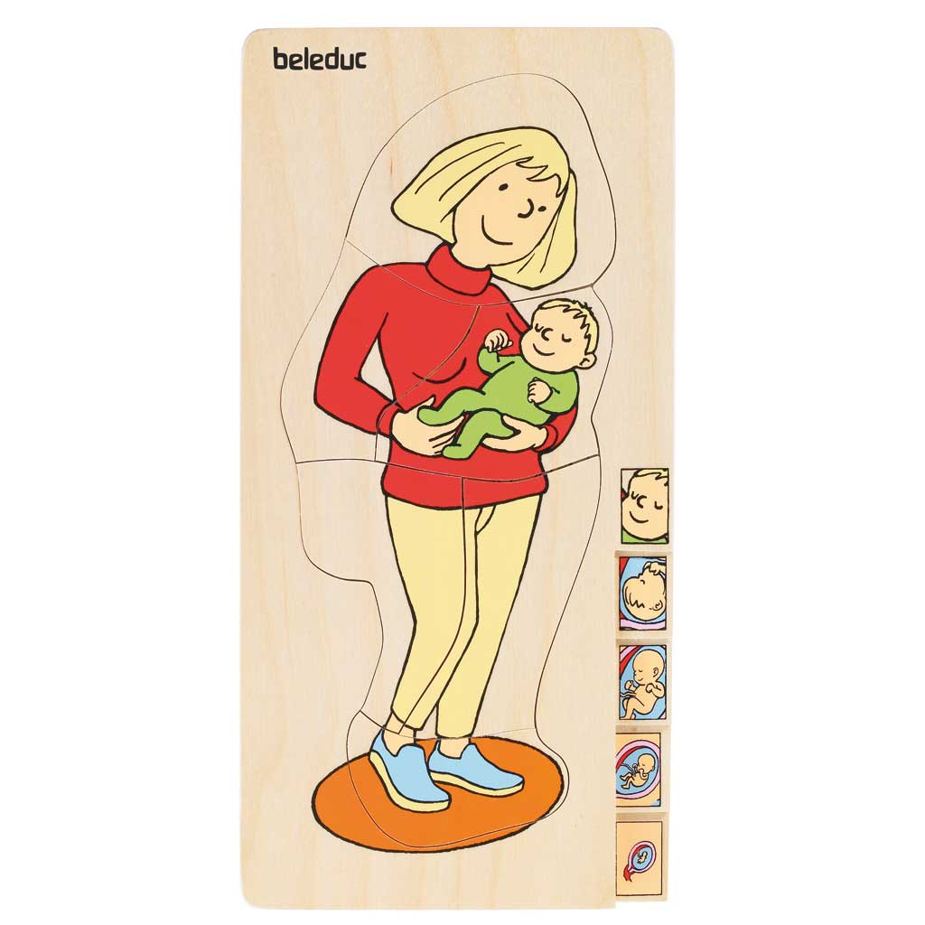 Lagenpuzzle &quot;Mutter mit Baby&quot;