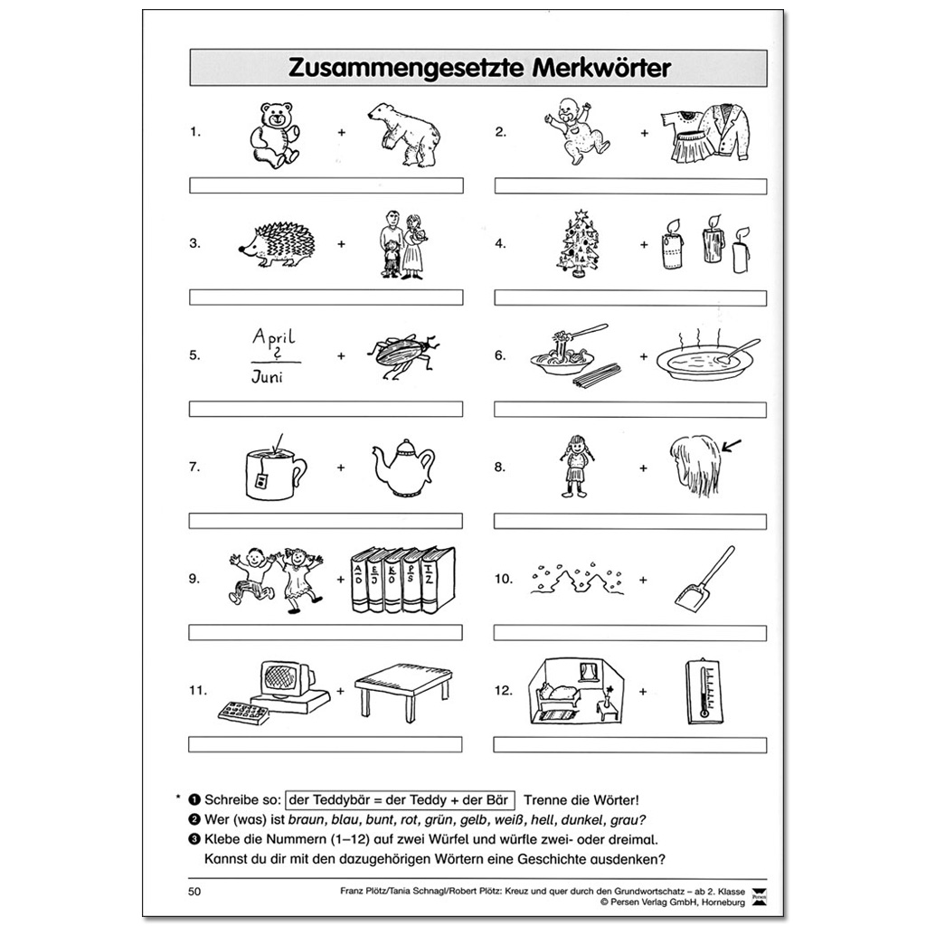 Kreuz und quer durch den Grundwortschatz
