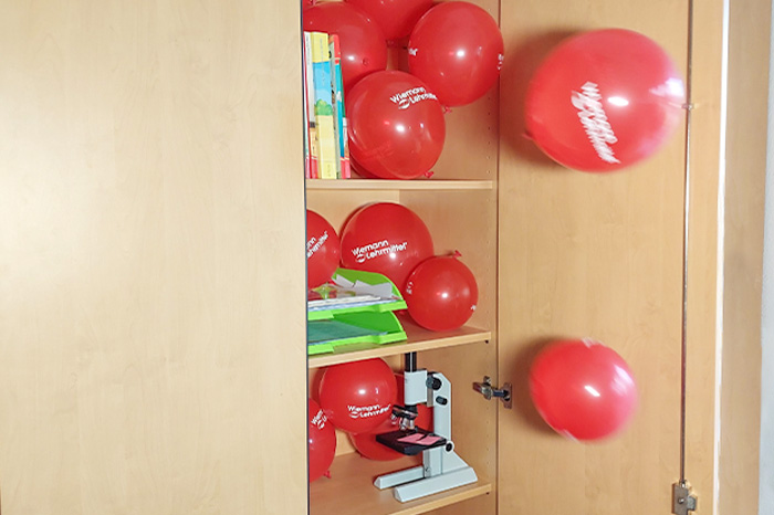 Luftballonstreich vom Wichtel