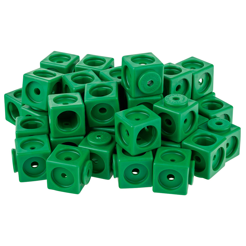 Riesen-Steckwürfel, 40 Stück Riesen-Steckwürfel, 40 Stück