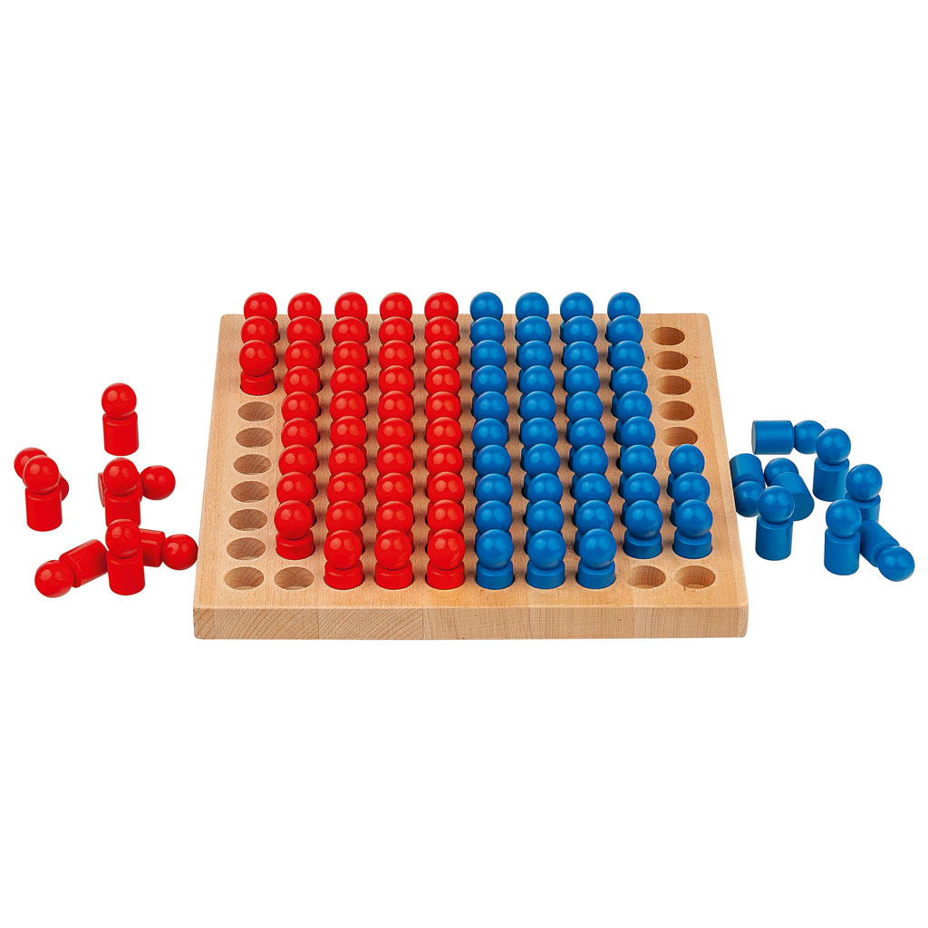 Wiemann Lehrmittel® Hunderter-Steckbrett