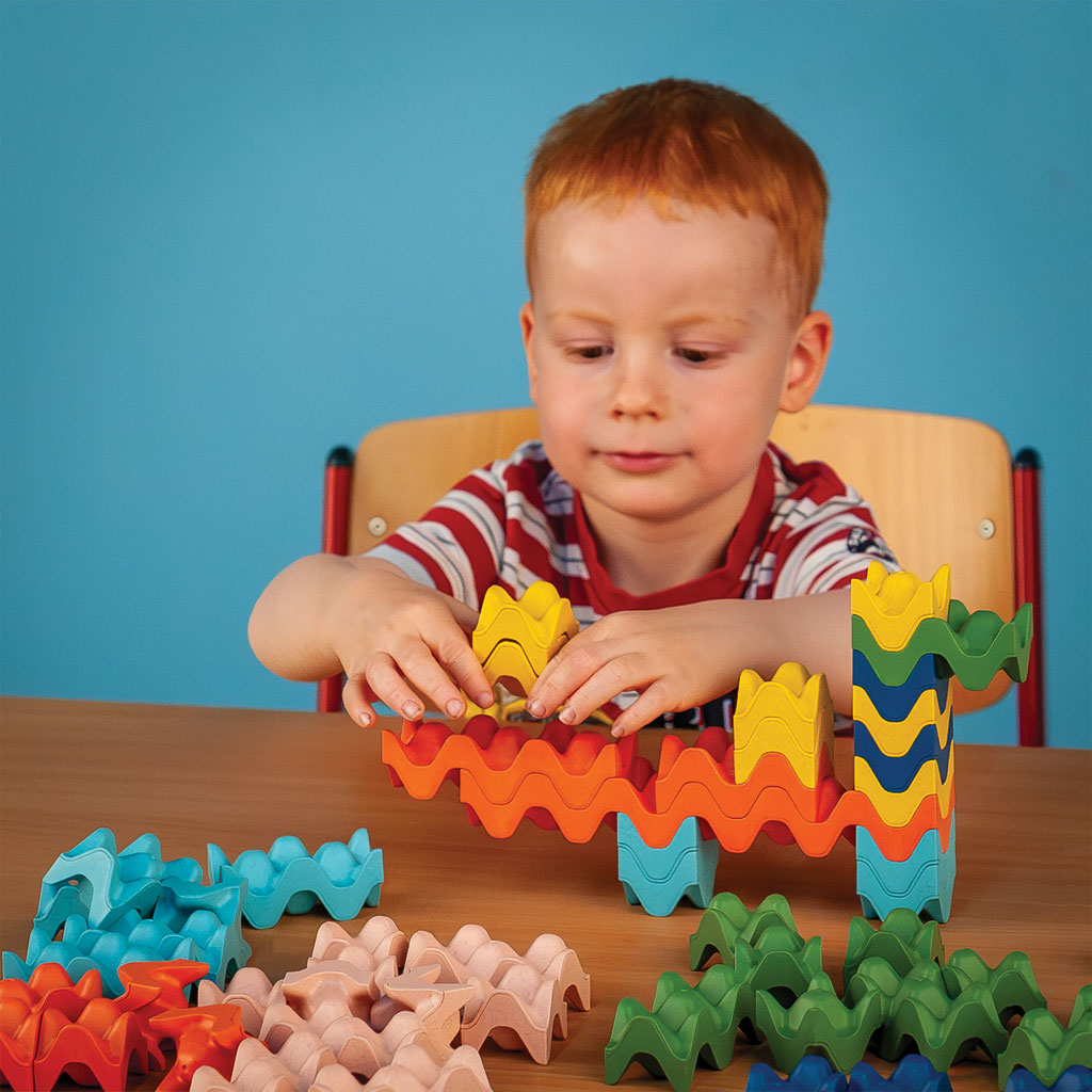Eierbecher-Blocks