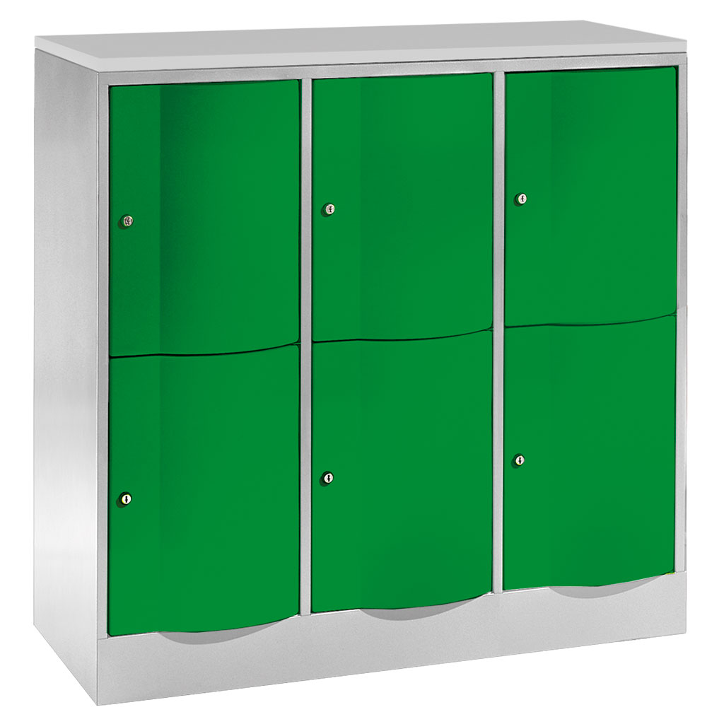 Großraum-Schließfachschrank, 3-reihig Großraum-Schließfachschrank, 3-reihig