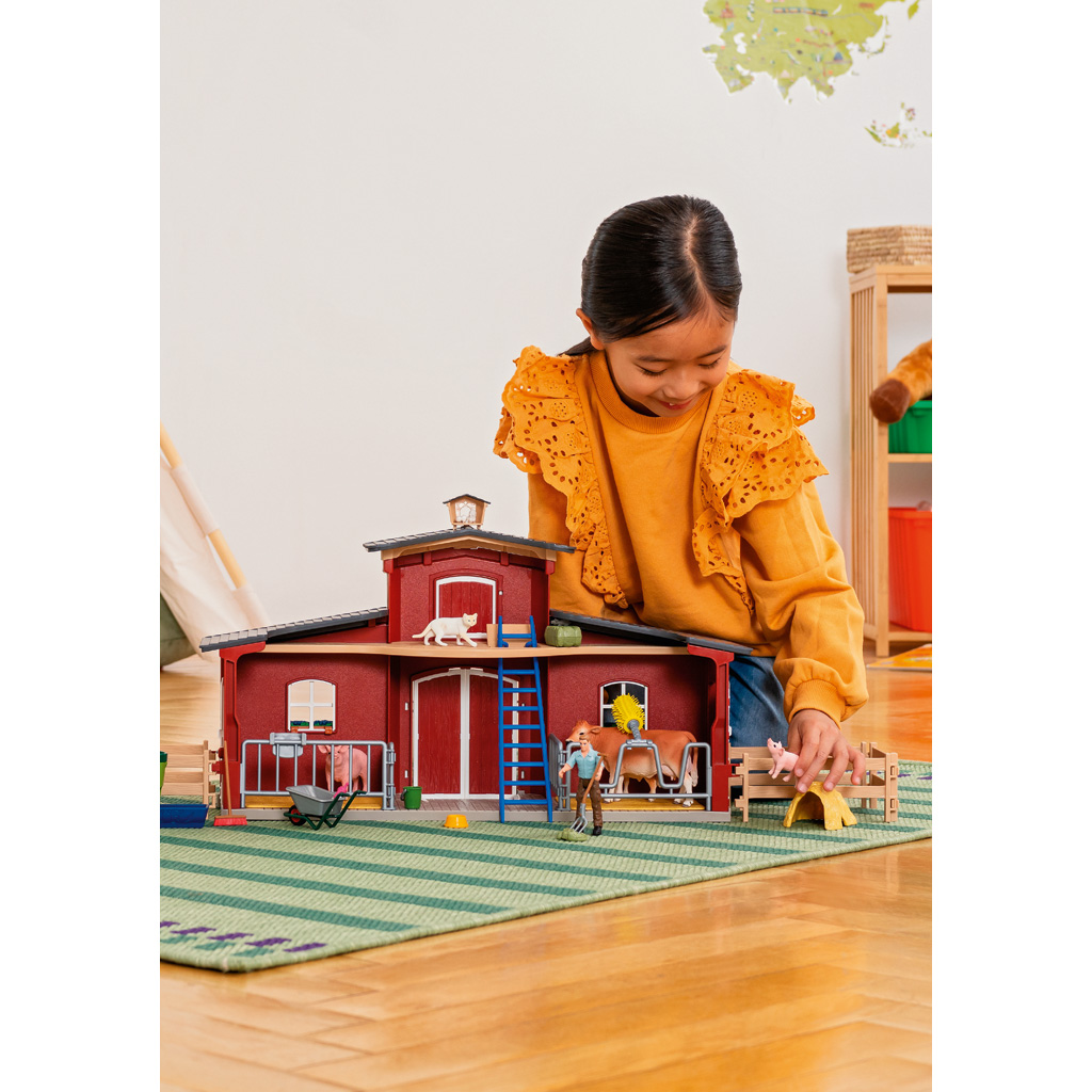 Schleich® Große Farm mit Tieren und Zubehör