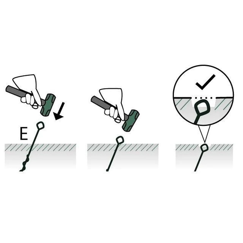 Fußballtor mit Fangnetz