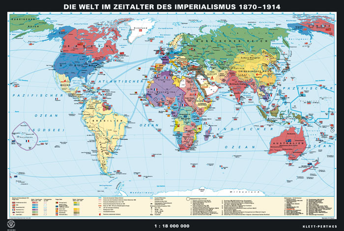 Die Welt im Zeitalter des Imperialismus, 1870-1914